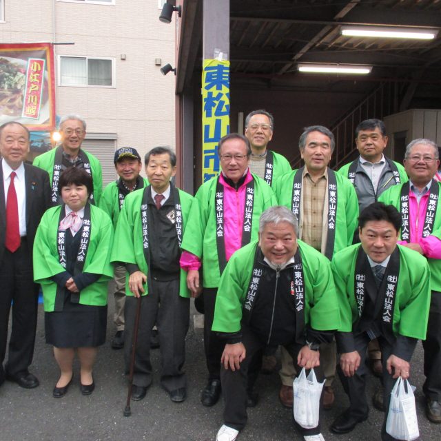 東松山夢灯路に参加